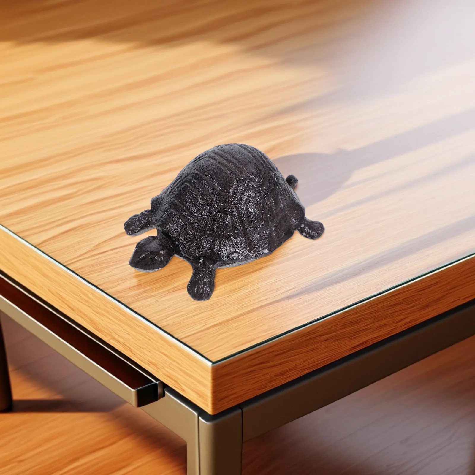 

Decorative Turtle Money Box Cast Iron Hidden Key Holder Outdoor Garden Statue Storage Container for Keys Jewelry Travel Case