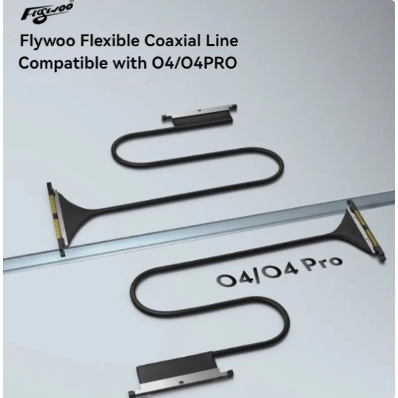 Kabel koncentryczny Flywoo, elastyczny, 0.4g, łatwy do zginania, kompatybilny z O3/O4/O4 PRO 60/100/150/200mm do dronów wyścigowych RC FPV