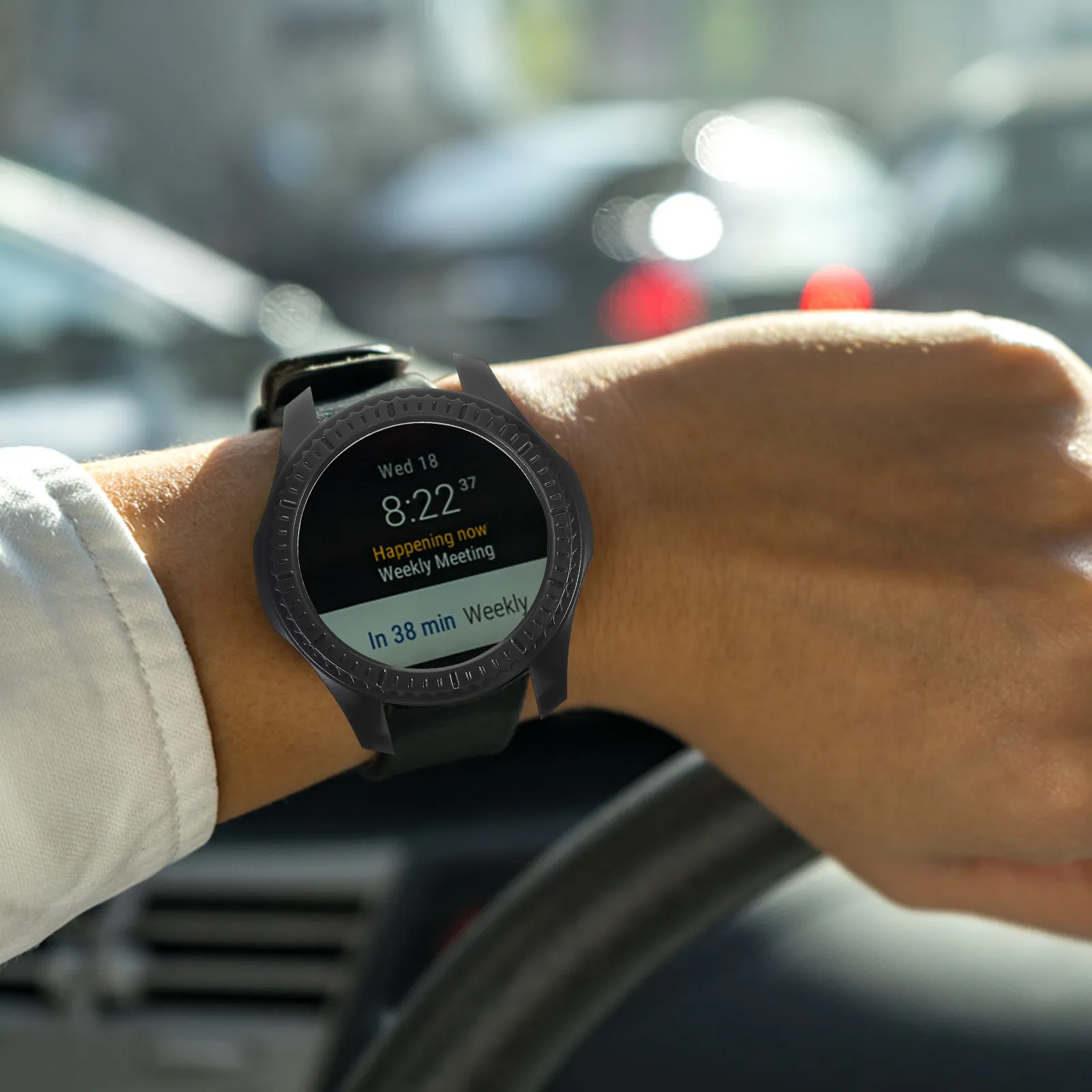 

1 шт. стильный защитный чехол для смарт-часов, легкий, ударопрочный, для современных моделей