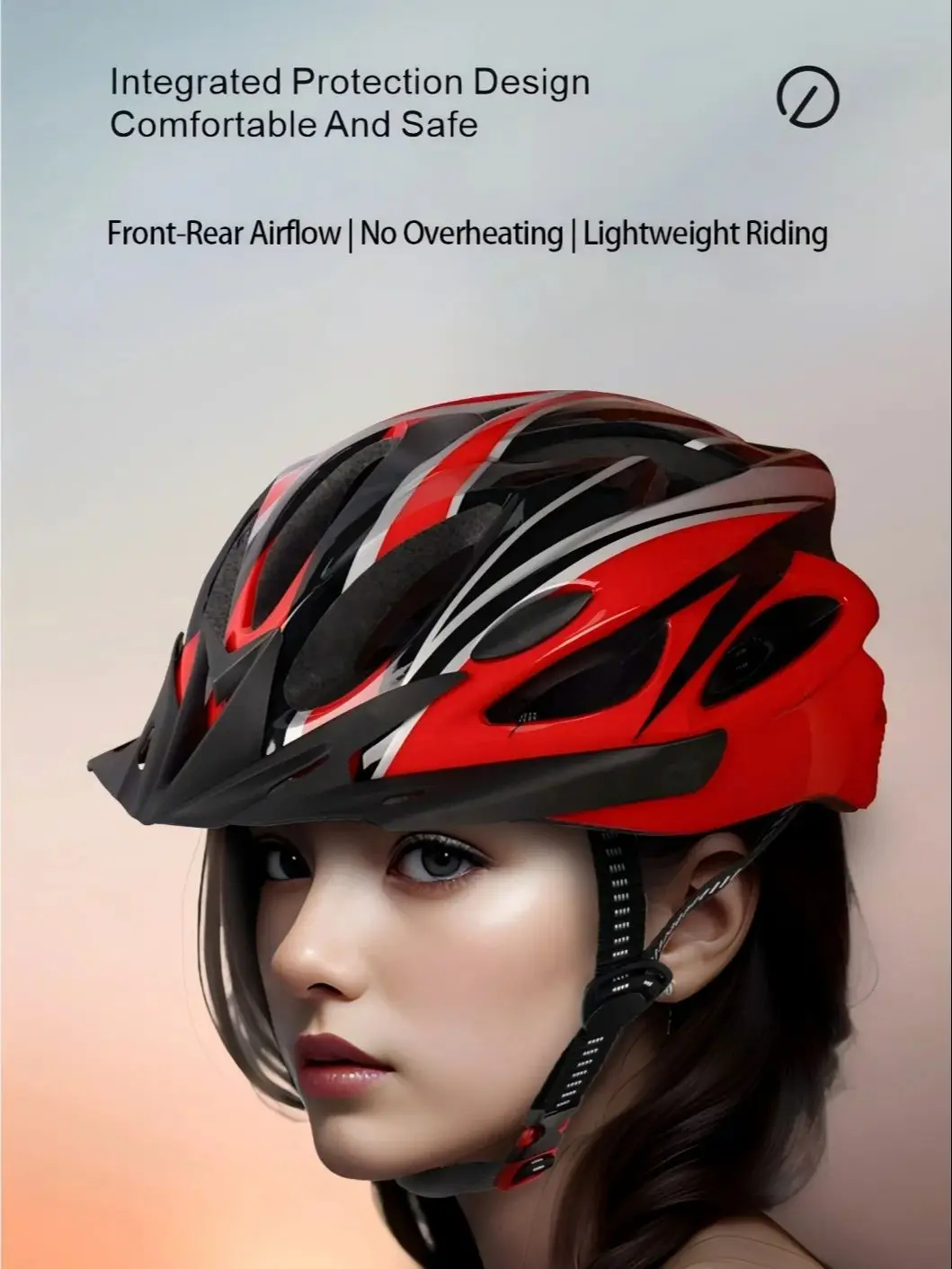 AliExpress Cycling helmet integrated molding men and women mountain road bicycle helmet cycling equipment safety helmet