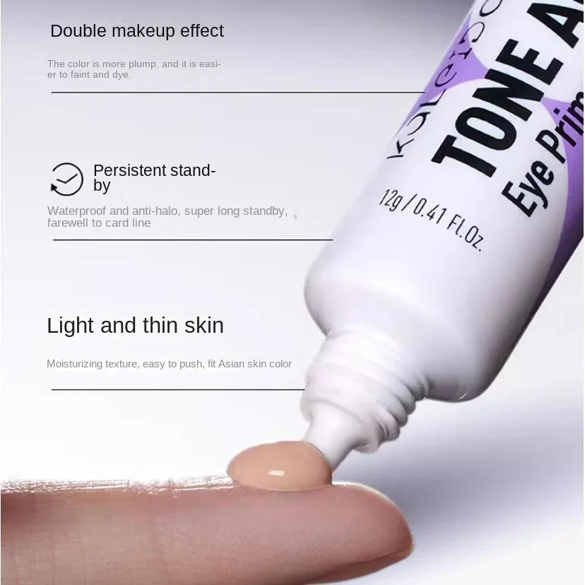 Kaleidos Eye Primer for Long-Lasting Eye Makeup, Eyeshadow Base to Control Oil, Prevent Creasing for All-Day Eye Makeup Wear