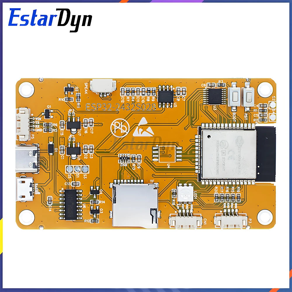 ESP32-Entwicklungsboard, 2,8 Zoll TFT-LCD-Touchscreen, WiFi BLE Dual Core mit Vitrine für Arduino IoT Smart Home-Projekte