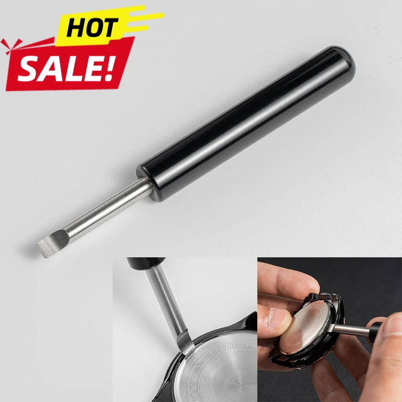 Uhr Zurück Fall Öffner Messer Uhr Uhr Batterie Ändern Drücken Zurück Fall Entferner Hebeln Messer Metall Reparatur Werkzeug