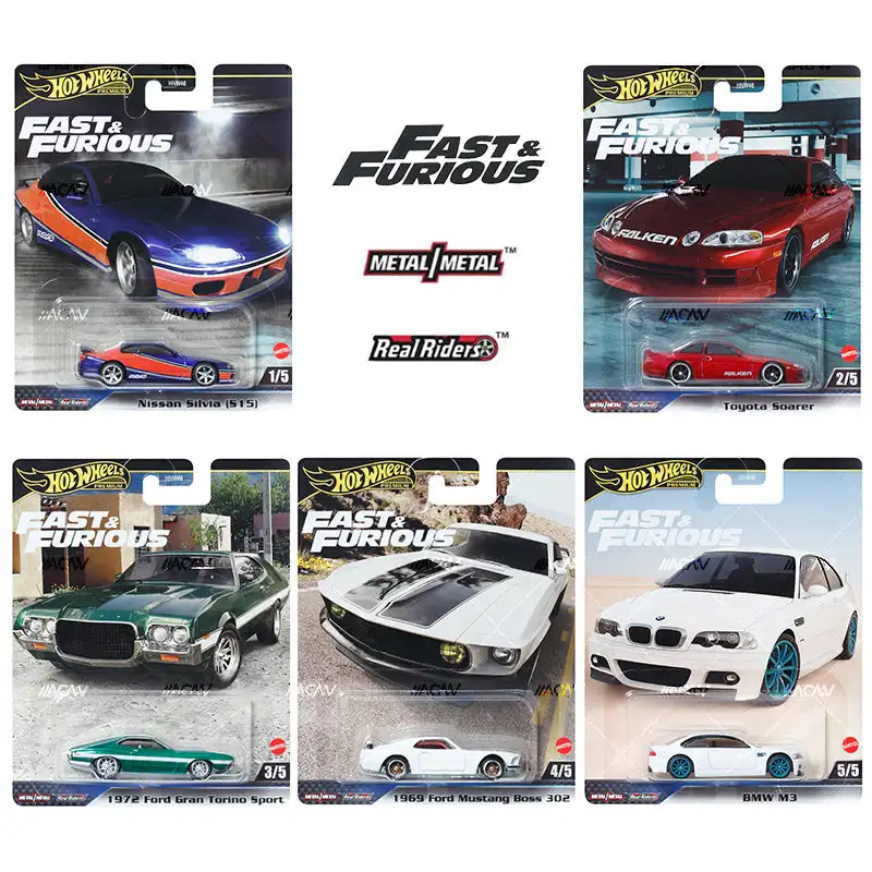 HNW46 HOT WHEELS 1:64 SUPRA Land Rover Defender BMW Lamborghini Fast & Furious Collection diecast alloy car model decoration