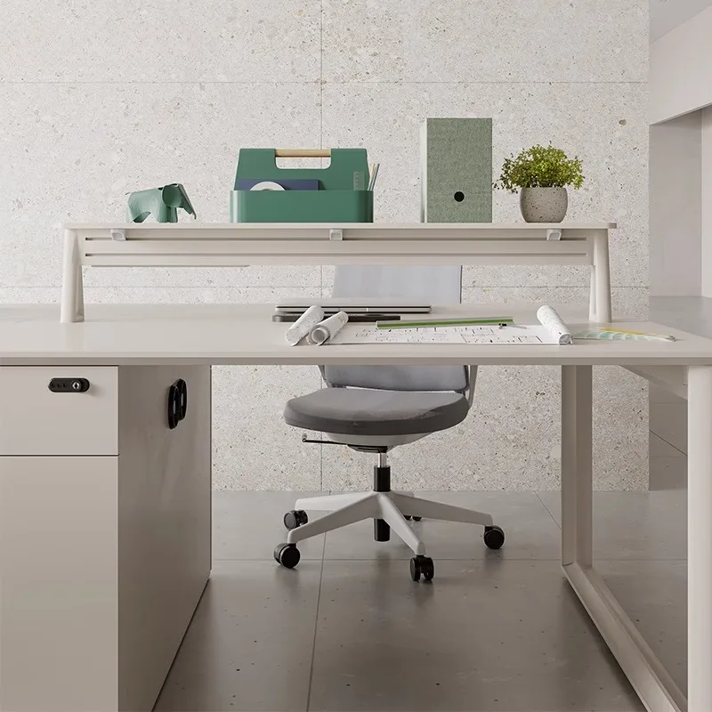 Ework staff desk simple modern four-person office furniture screen workstation office table and chair combination