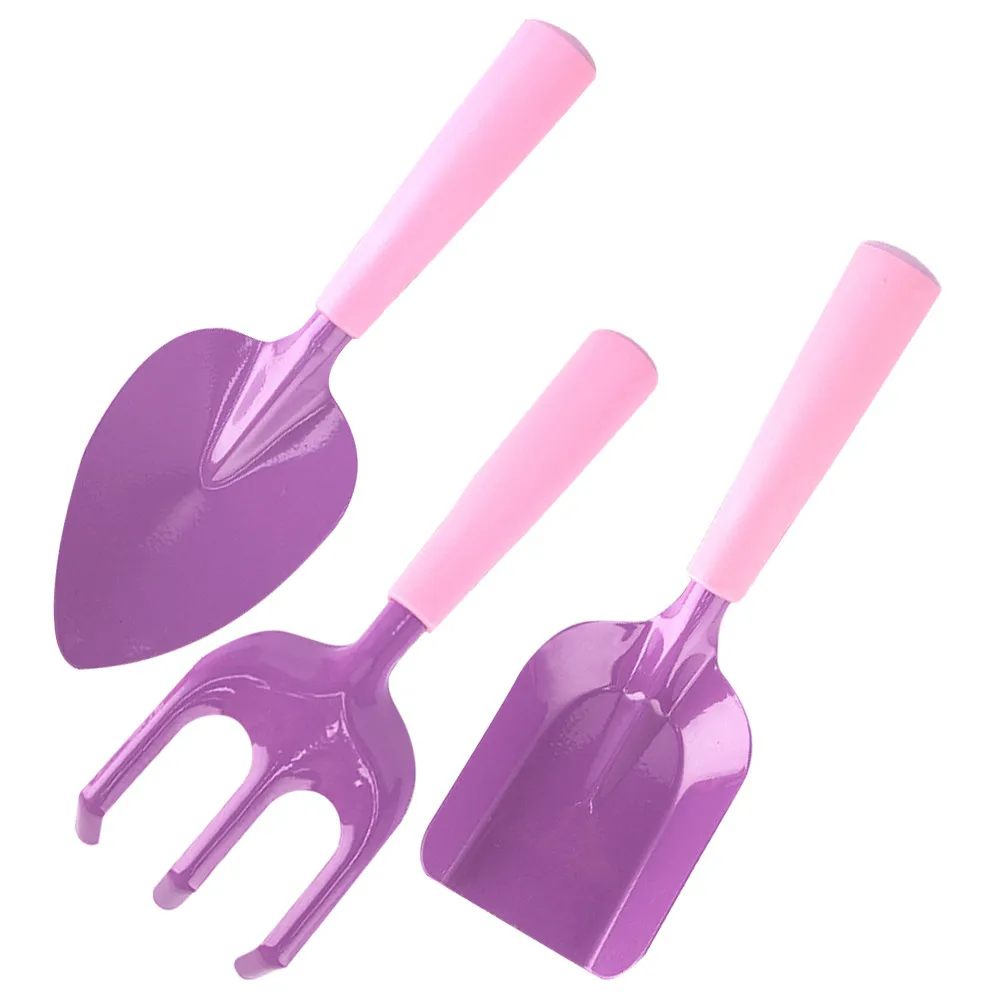 1Set Children Gardening Tools Set Small Lightweight Garden Hand Tools Bright Colors Exquisite Workmanship for Nature Exploration