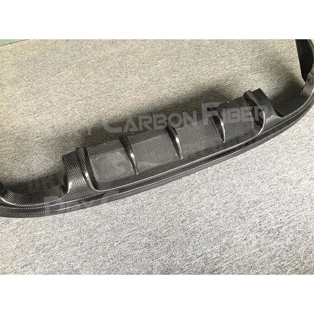 Carbon Fiber Rear Bumper Lip Diffuser Spoiler for Lexus IS250 300 350 IS F Sport Sedan 4 Door 2014 2015 2016 Car Accessories view 4