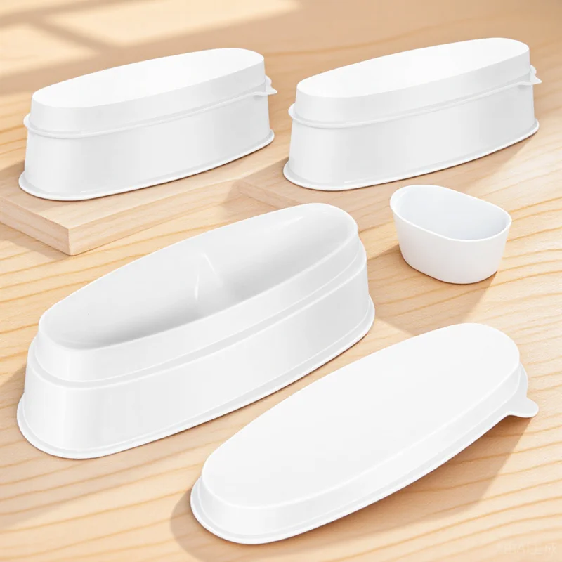 3 stuks nagel dip poeder trays plastic gemakkelijk Franse dip case DIY manicure tool nagel opslag houder voor thuisgebruik manicure tool