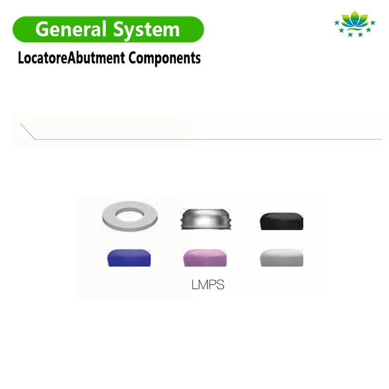 Locator Overdenture Attachment Kit Ball Housing Cap Abutment with O-Rings for Denture Repair OEM/ODM Custom Dental Lab Parts