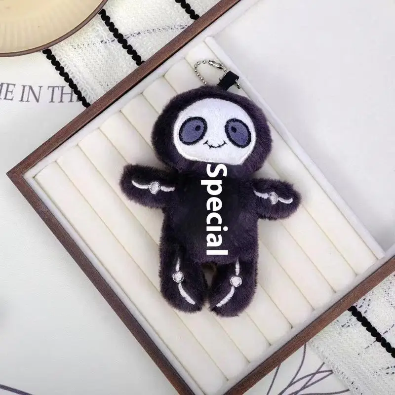 هالوين مضحك الجمجمة المومياء ألعاب من نسيج مخملي الإبداعية محشوة دمية حقيبة سلسلة مفاتيح قلادة مفتاح ديكور معلق متعة هدايا العيد