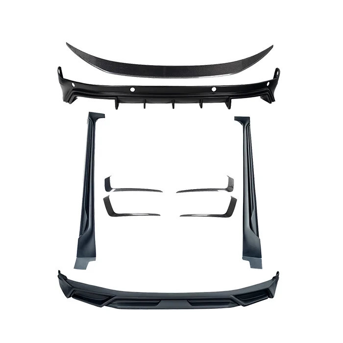 

Manufacture Auto Spare Parts Carbon Fiber PP Body Kit New Style Car Bumpers Accessories For 001
