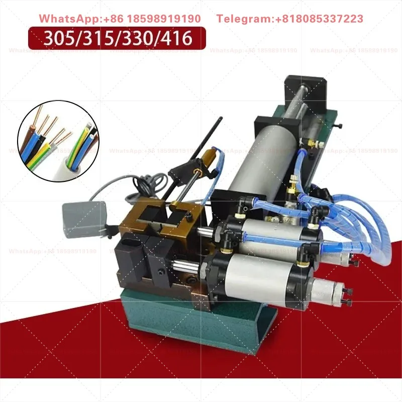 Pneumatic Outer Skin Stripping Machine - Small Wire Core Stripper & 305/310/315 Sheathed Wire Cable Stripping Machine