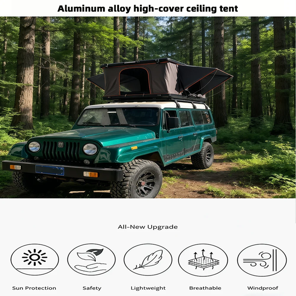 SLH Four-season Outdoor Picnic Tent Canopy 450D Oxford Fabric 6063 Aluminum Alloy Frame Elevating Roof Quick Automatic Opening