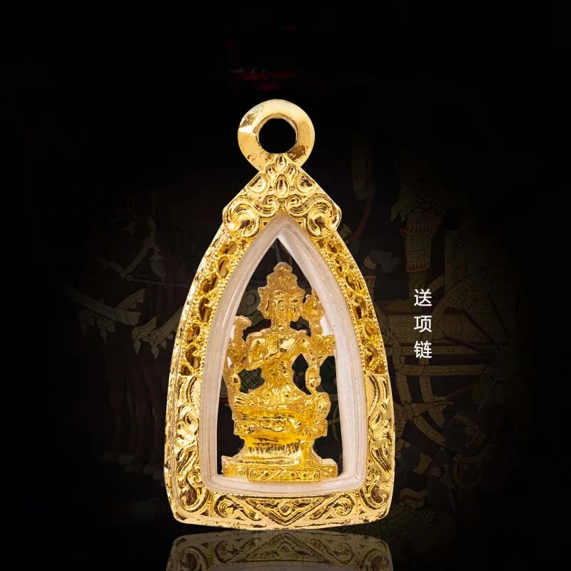 Thailand Four sided buddha God Buddha card multipurpose Amulet  Bring good luck money bless safety healthy talisman