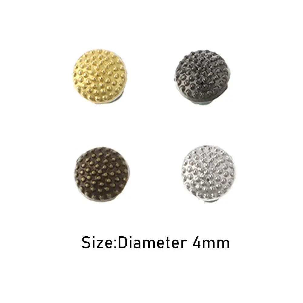 Dollhoues Miniature Craft Pattern Decoration Metal Buckles DIY Doll Clothes Mini Coat Buttons Clothing Sewing Buckle