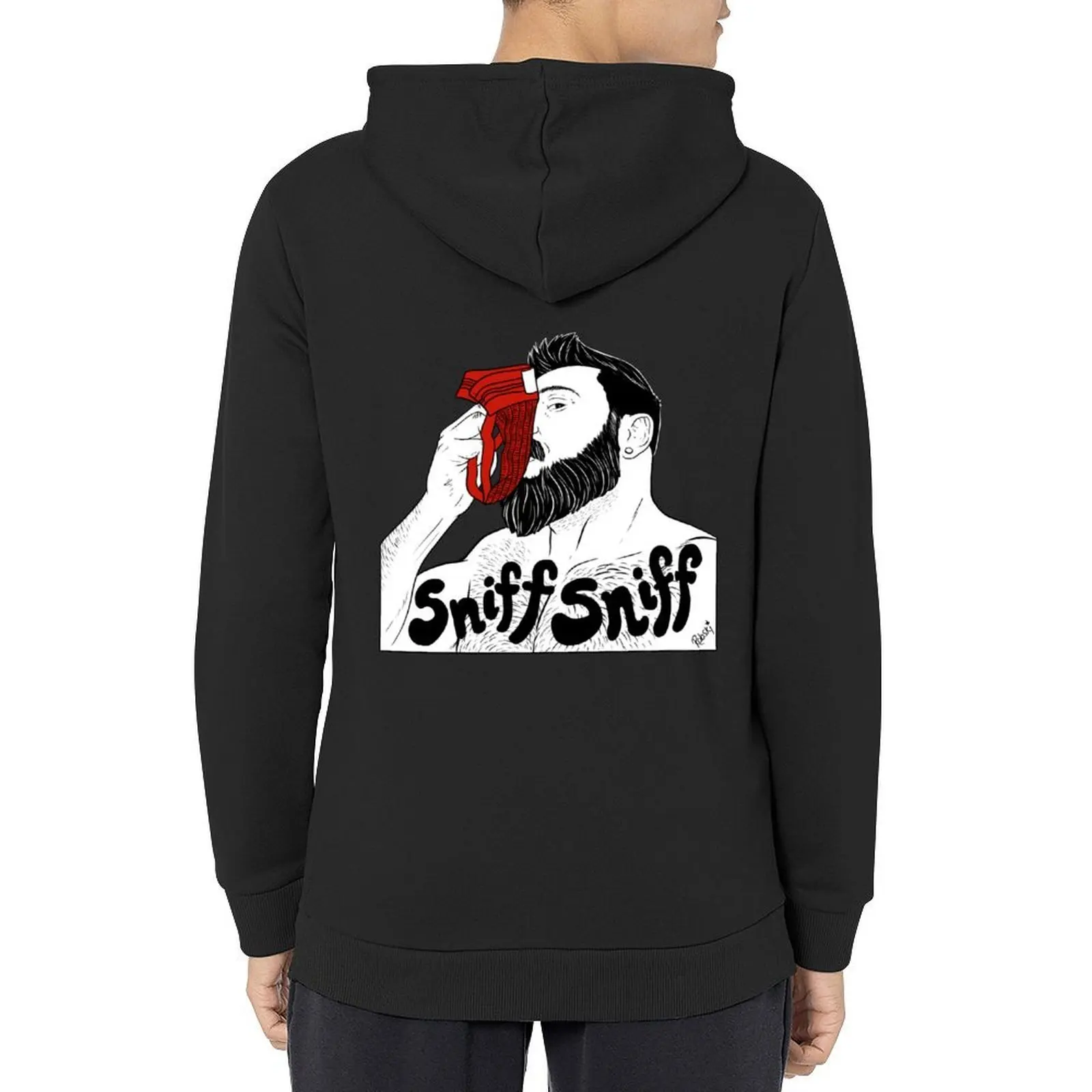 

BearTiger11 - Black & White Hoodie autumn new products men's sweat-shirt mens clothing men clothes hoodie for men