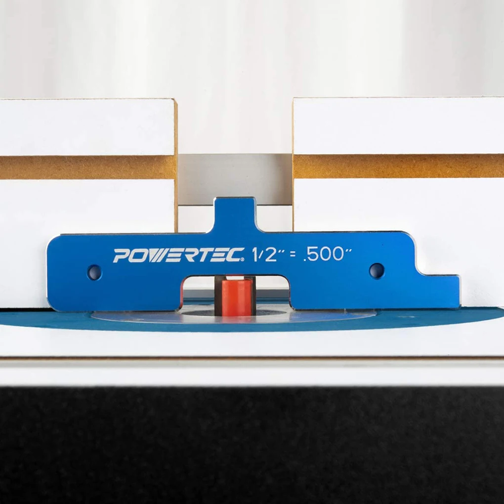 Imagem -02 - Precisão Router Table Setup Barras Carpintaria Liga de Alumínio Distância Gauge Block Grupo Passo Ferramentas Manuais com Case Pacote de 7