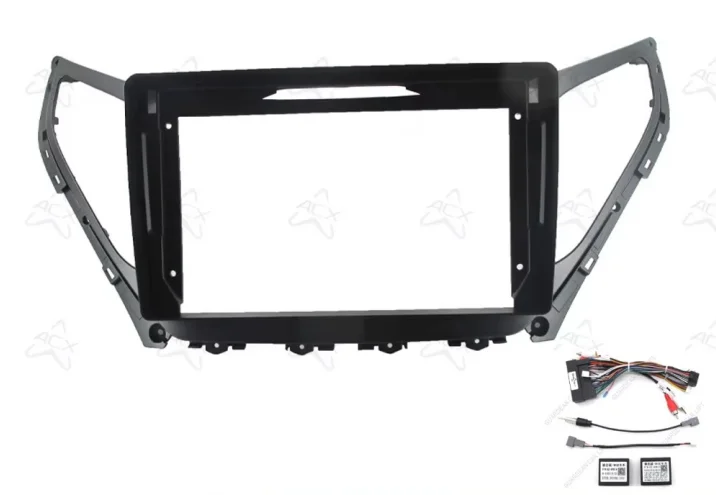 

9 Inch Car Radio Fascias Android Stereo Player 2 Din Head Unit Panel Dash Frame For 2014-2015 HYUNDAI AZERA