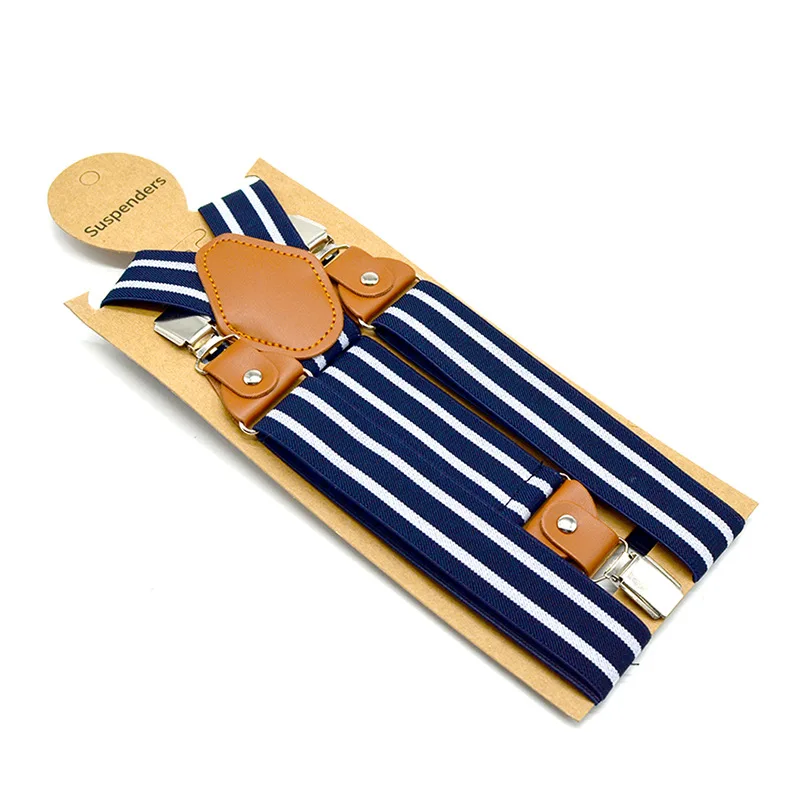 5 قطعة/الوحدة شريط 3.5X120 سنتيمتر 3 مقاطع رجالي قابل للتعديل الحمالات بنطلون حزام مطاط الأقواس الظهر الأشرطة الحمالات #2