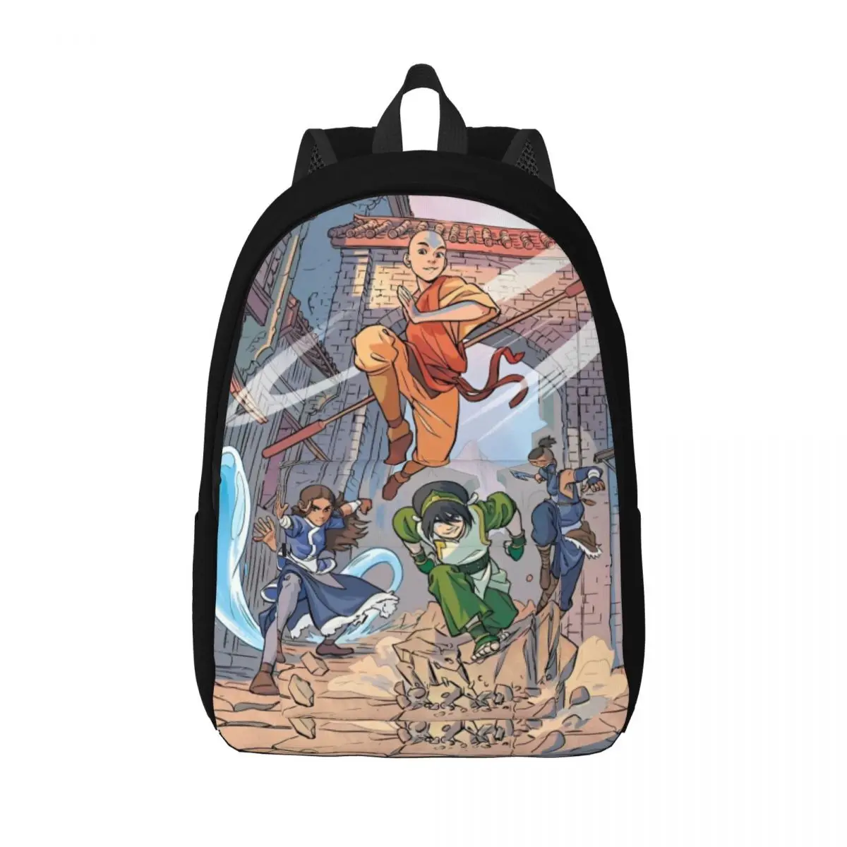 

Avatar Characters Backpack for Preschool Primary School Student Avatar The Last Airbender Book Bags Boy Girl Kids Daypack Hiking