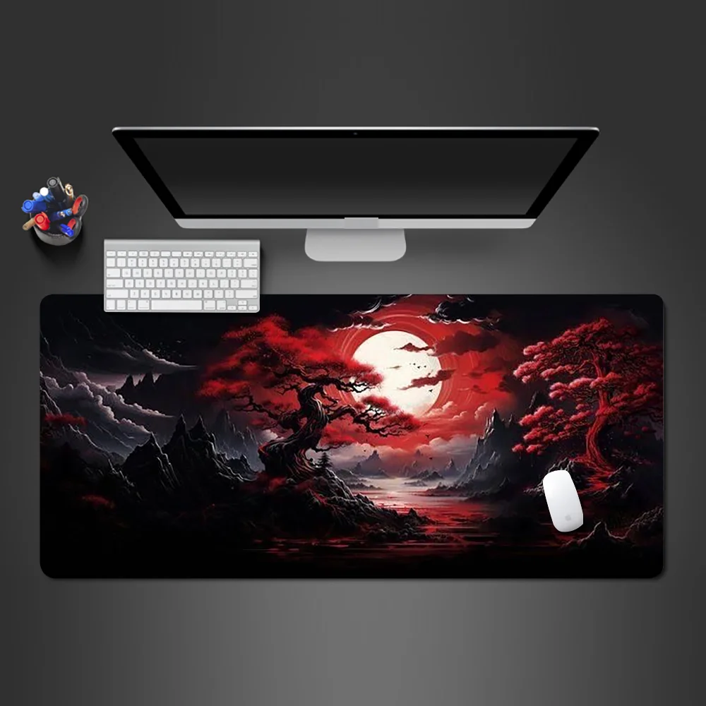 Large thickened mouse pad 900x400x3 Non-slip Gaming desktop Rubber mouse pad scratch-resistant and easy to clean laptop desktop