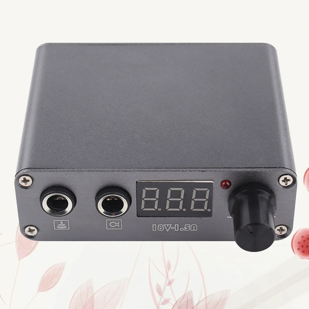 

Мини-светодиодный дисплей, источник питания для тату-лайнеров, шейдерных машин, регулятор напряжения размером с ладонь, стабильный, прочный, высококачественный материал