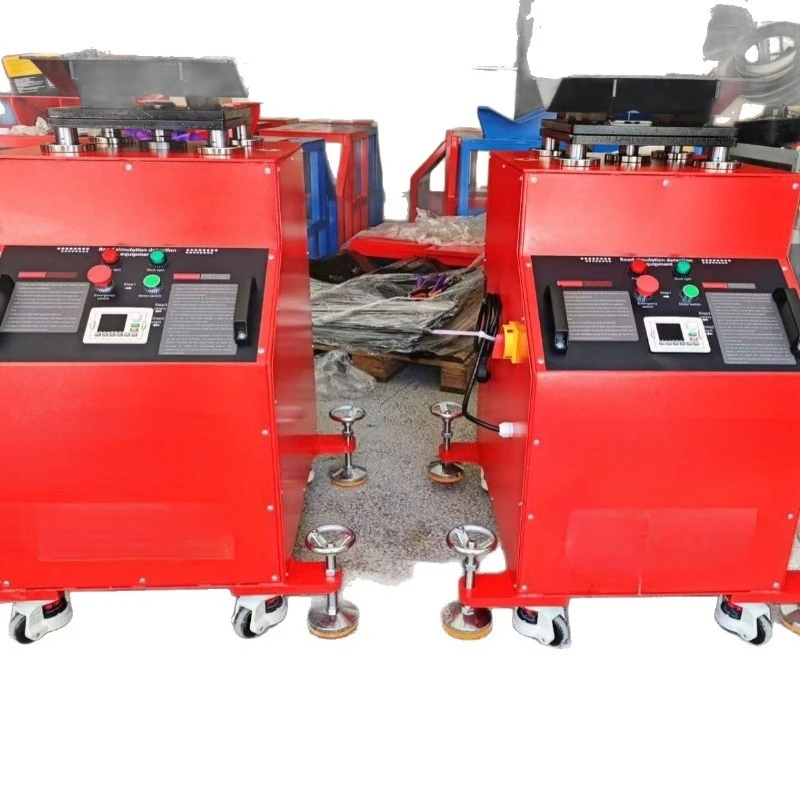 Automobile chassis suspension abnormal noise detector platform road test simulation shaking test jitter motion road simulator