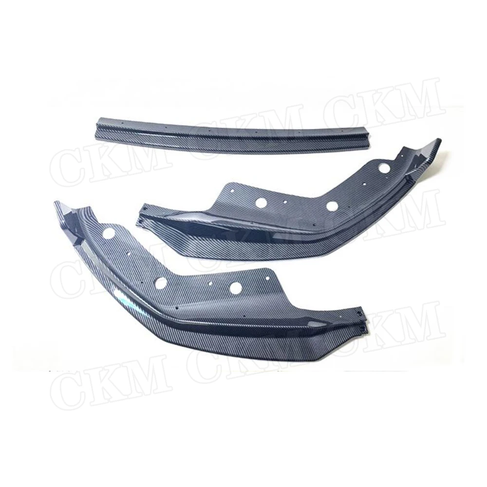 

High Quality ABS Front Bumper Lip Chin Splitters Spoiler For BMW 3 Series G20 2019 2020 Trim Covers