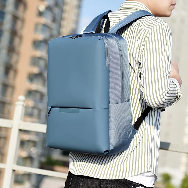 New Style Simple Business Backpack Men's Advanced Sense Men's Travel Commuter Backpack Fashionable Large Capacity Computer Bag