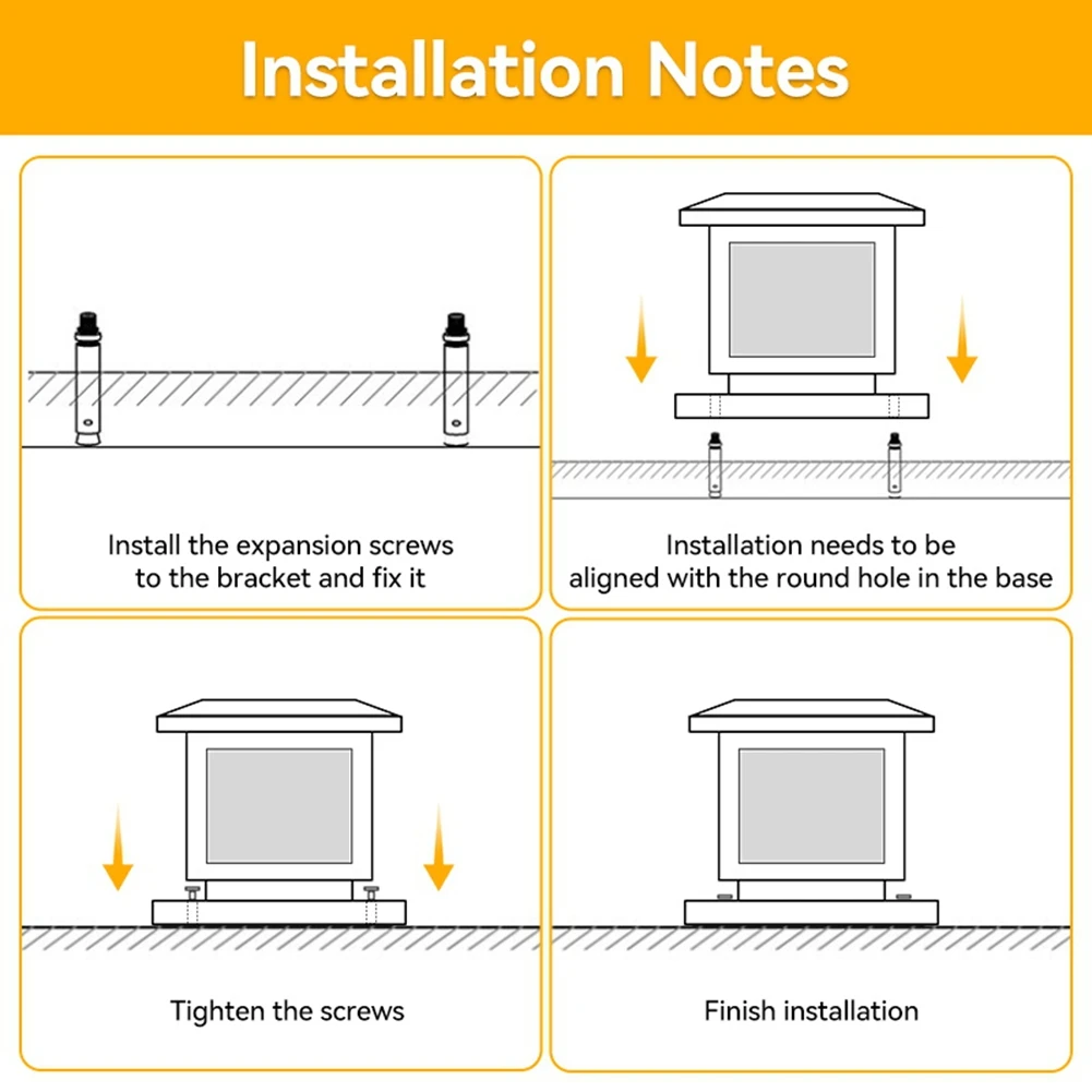 

A92P Timed LED Solar Pillar Light Waterproof Solar Lights Outdoor Remote Control Garden Sunlight For Fence Pathway Decor Lamp
