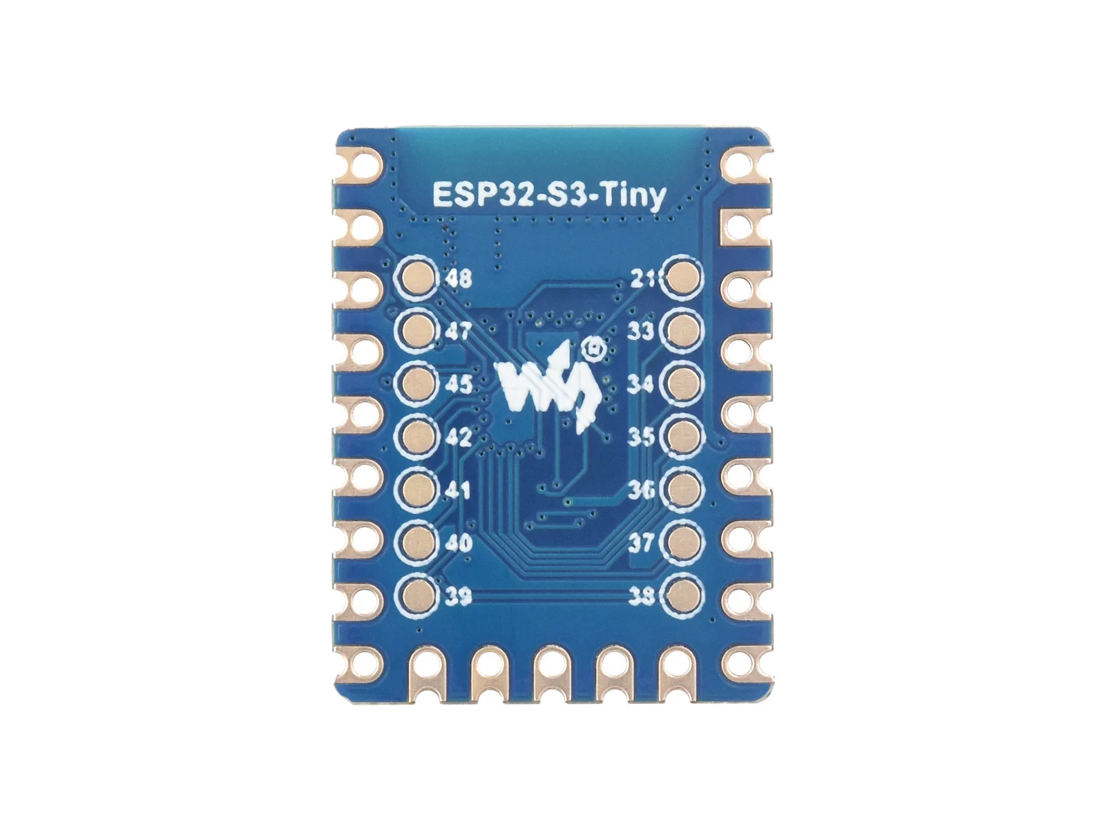 Waveshare ESP32-S3 Mini Development Board Based on ESP32-S3FH4R2 Dual-Core Processor, 240MHz Running Frequency, USB Port Adapter