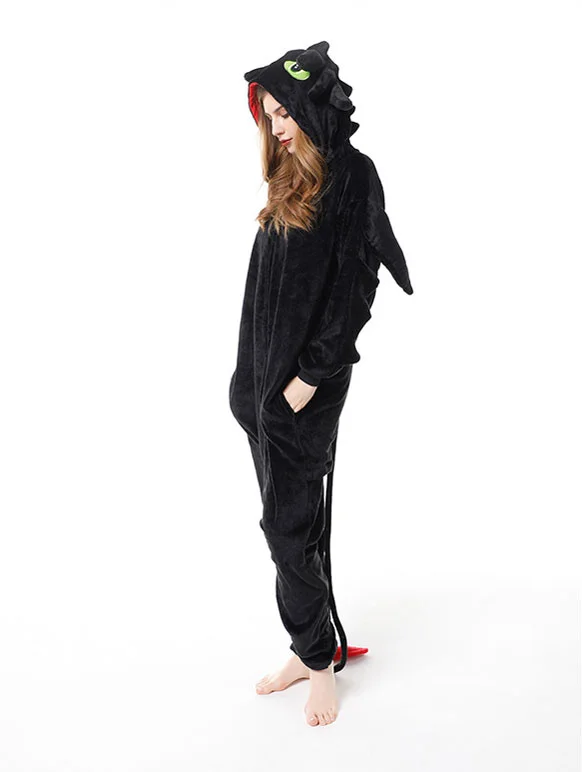 Toothless suit, pajamas, cosplay animation suit, adult, single room, pajamas