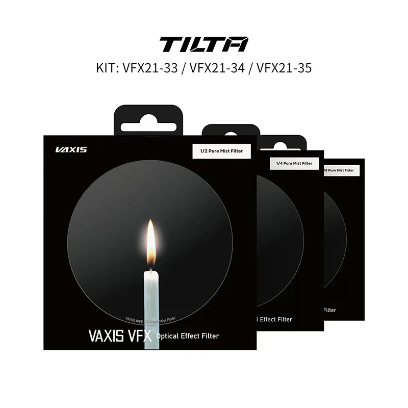 Vaxis 95mm filtro irnd arco-íris dazzle filtro névoa pura preto pro filtro polarizador para fotografia de vídeo tilta Mb-T16