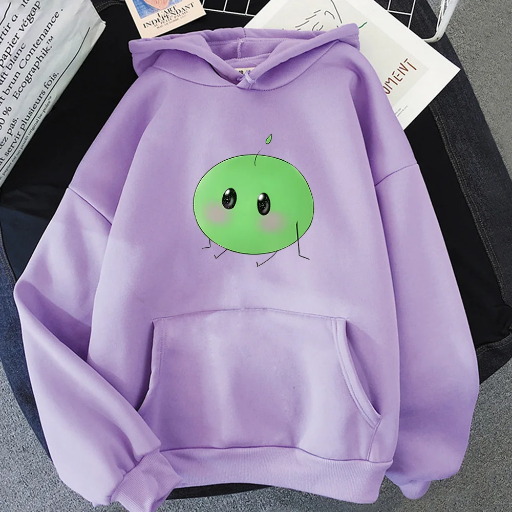 Stardew Valley Junimo Print Hoodie Unisex Long Sleeve Sweatshirts Autumn Fleece Pullovers Kawaii Graphic Clothes Casual Tops