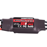 Hobbywing SKYWALKER Series Brushless ESC Speed Controller 2-6S 12A-80A with UBEC for RC Quadcopter - Electronic Speed Controller
