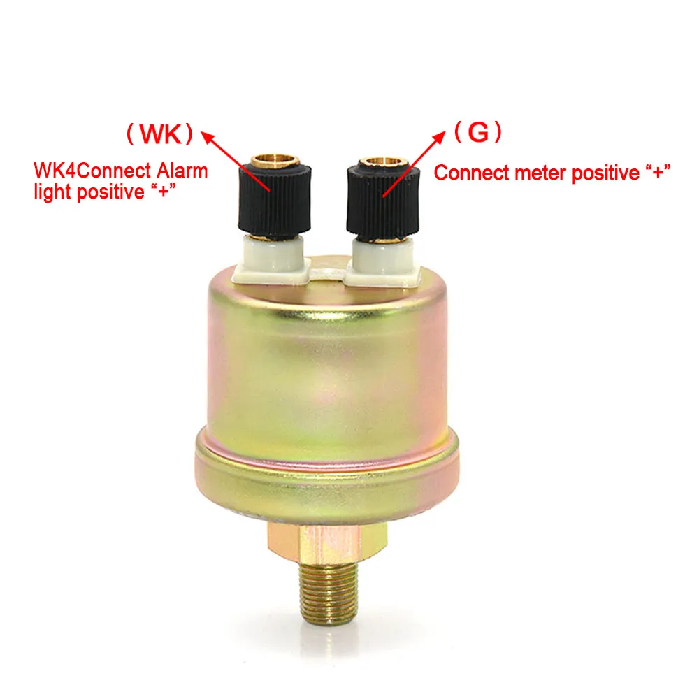 Sensor de Presión de Aceite de Motor 1/8 NPT, 10mm, 0-5 BAR, 0-10 BAR, Unidad de Envío, Reemplazo de Sensor de Presión de Aceite