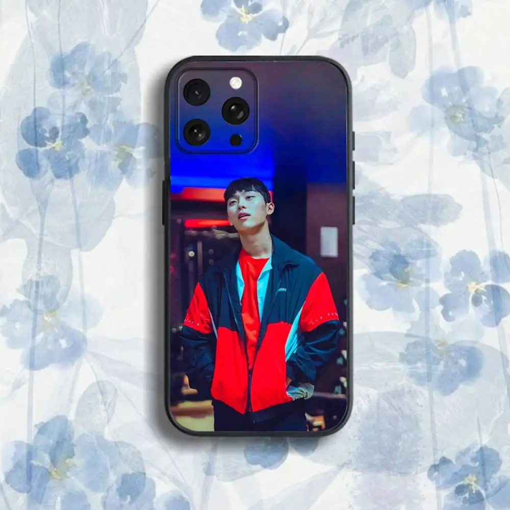 Custodia per telefono serie H-Hero Korea S debole per iPhone 17,16,15,14,13,12,Pro,Max,Plus,E,SE4,Air,Mini scatola morbida nera