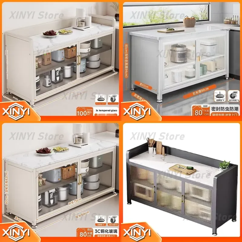 for Guardrail rock slab console kitchen locker storage cabinet laminate adjustable multi-layer storage cabinet for home