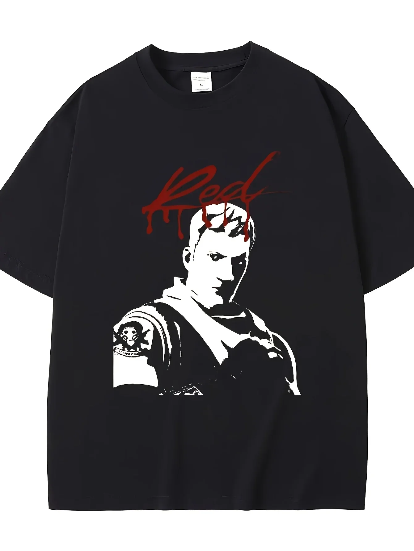 Male and Female Rappers Carti Funny Meme Picture, Iconic Face Name, Street Hip Hop Style Neutral 100% Cotton T-shirt, Soft Four Seasons Casual T-shirt, Daily Street Wear Gift - 220g