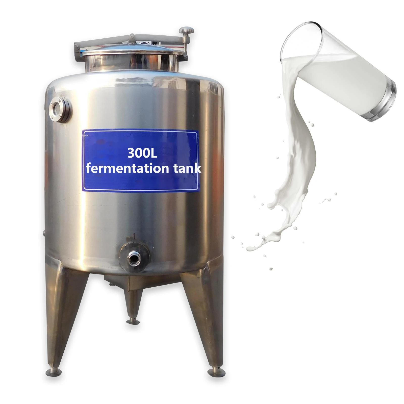 Pasteurizer Milk Machine 5000l Small Scale Process Equipment Ultra High Vat Pasteurization Tank