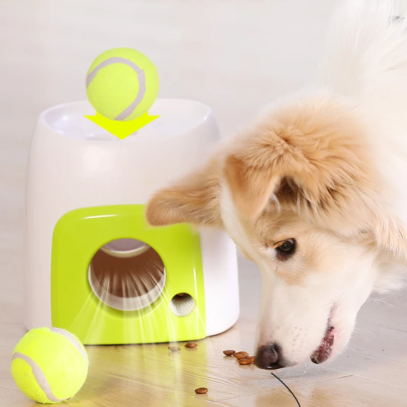 

Pet Dog Toys Automatic Leakage Food Machine Tennis Toy for Dogs Perros Chien Dog Feeder Training Interactive Toy Dog Accessories