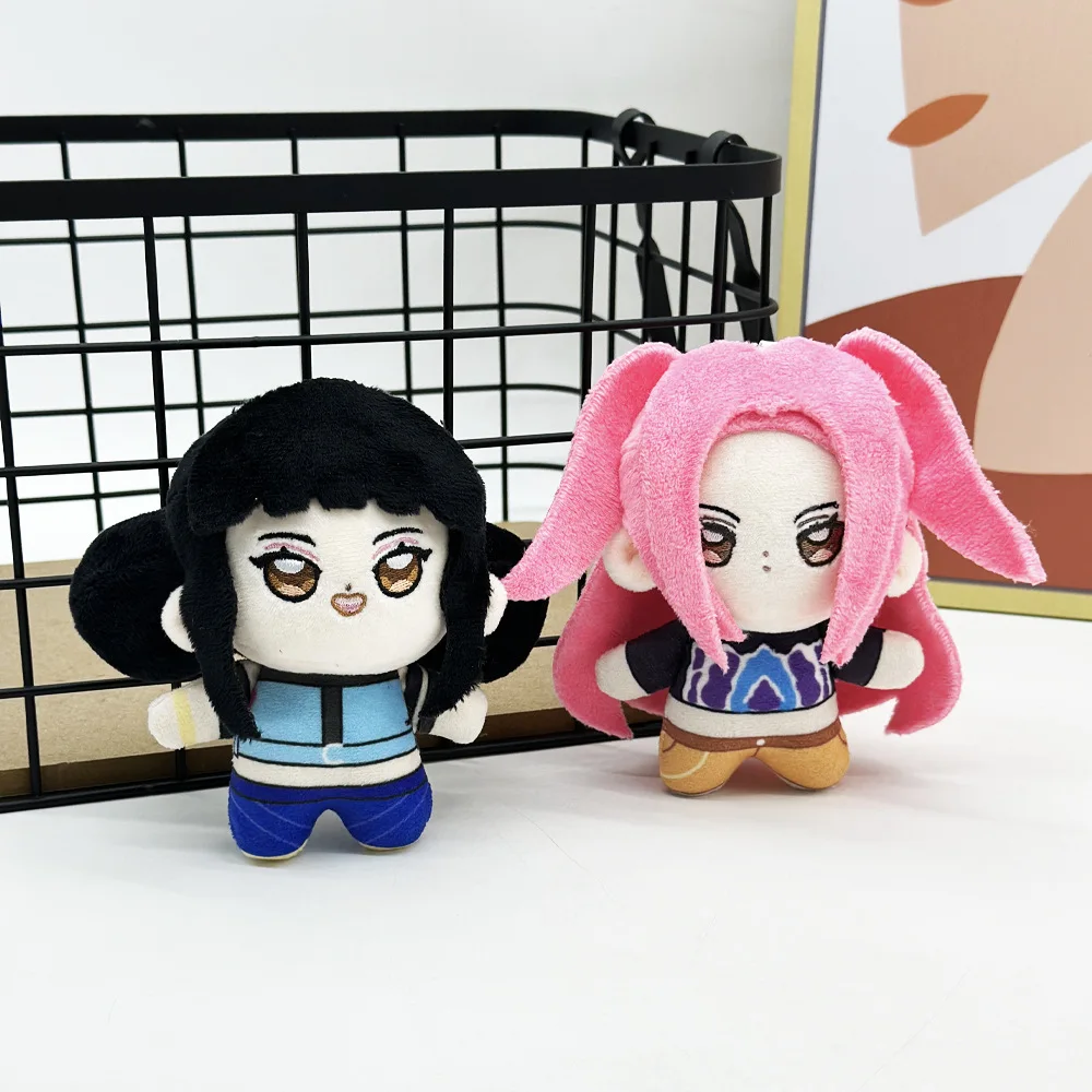 NEW Kpop Demon Hunters Saja Boys Plush Keychain Cute Cartoon Jinu Mystery Romance Baby Abby Plushie Bag Decor Stuffed Toy Gift