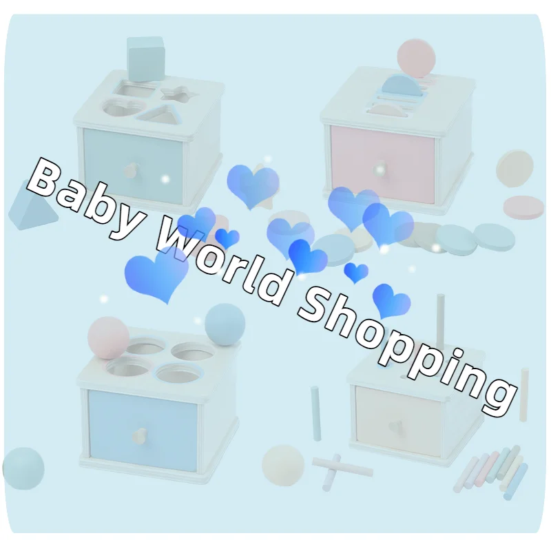 

Wooden Color Shape Sorting Toys Drawer Box Busy Board Matching Game Fine Motor Sensory Toys Montessori Learning For Baby Gifts