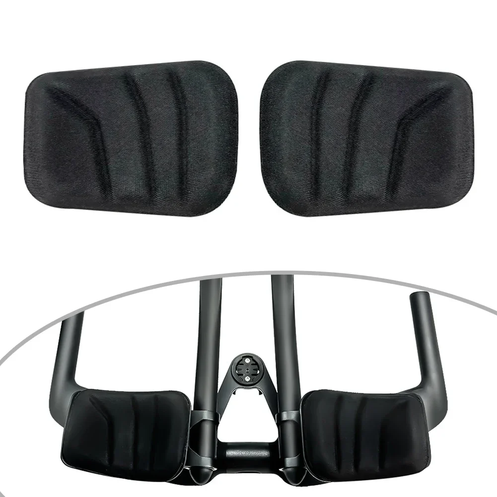 

2 Pcs Bike Carbon Steering Pads Cycling Aerobars Bars Cycling Rests Pads Bicycle Pads Bicycle Replacement Accessory