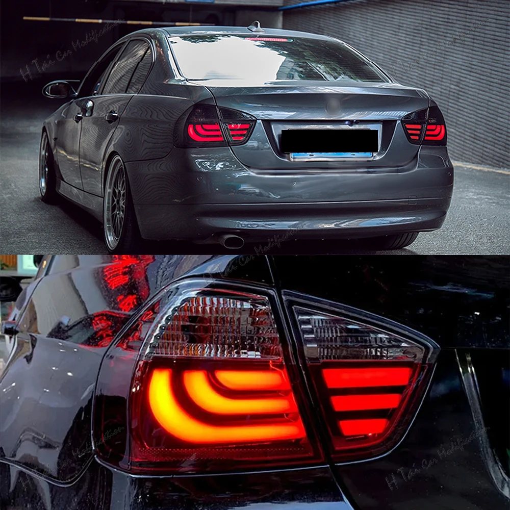 Tail Light Assembly For 2005-2008 BMW 3 Series E90 318i 320 325 Tail Lamp Brake Light Driving Lights Fog Light LED Tail Lights
