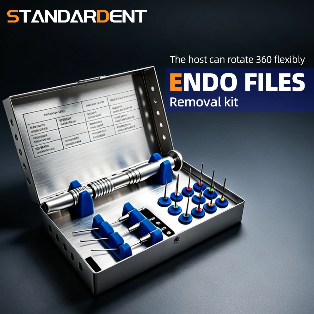 

Dental Endo Broken File Removal Instrument Set Endodontic Endo File Removal System Kit Root Canal File Extractor For Clinic