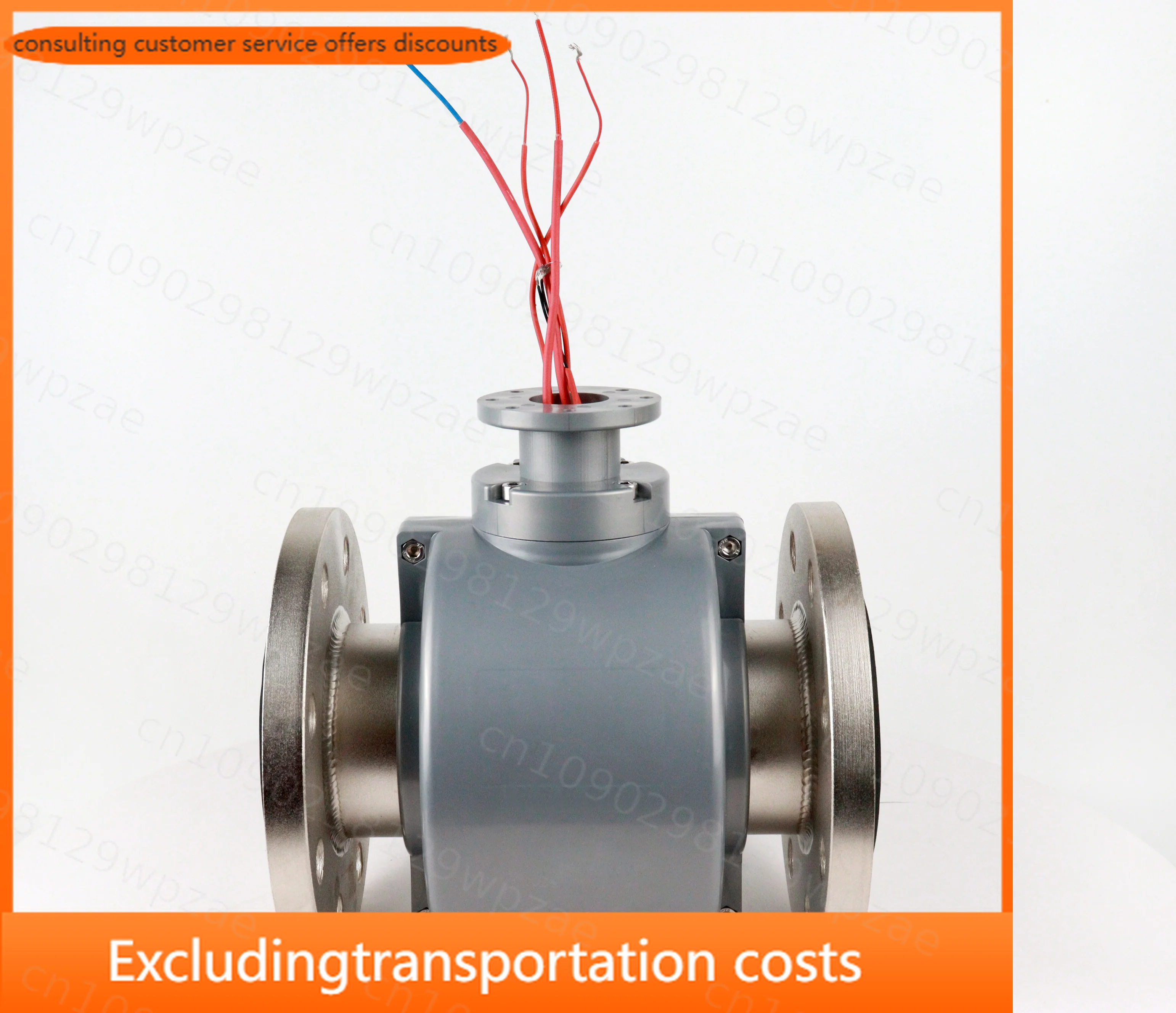 Digital 4-20ma Milk Salt Water Flow Meter Electromagnetic Magnetic Water Meter Electric Electromagnetic Flow Meter Sensor
