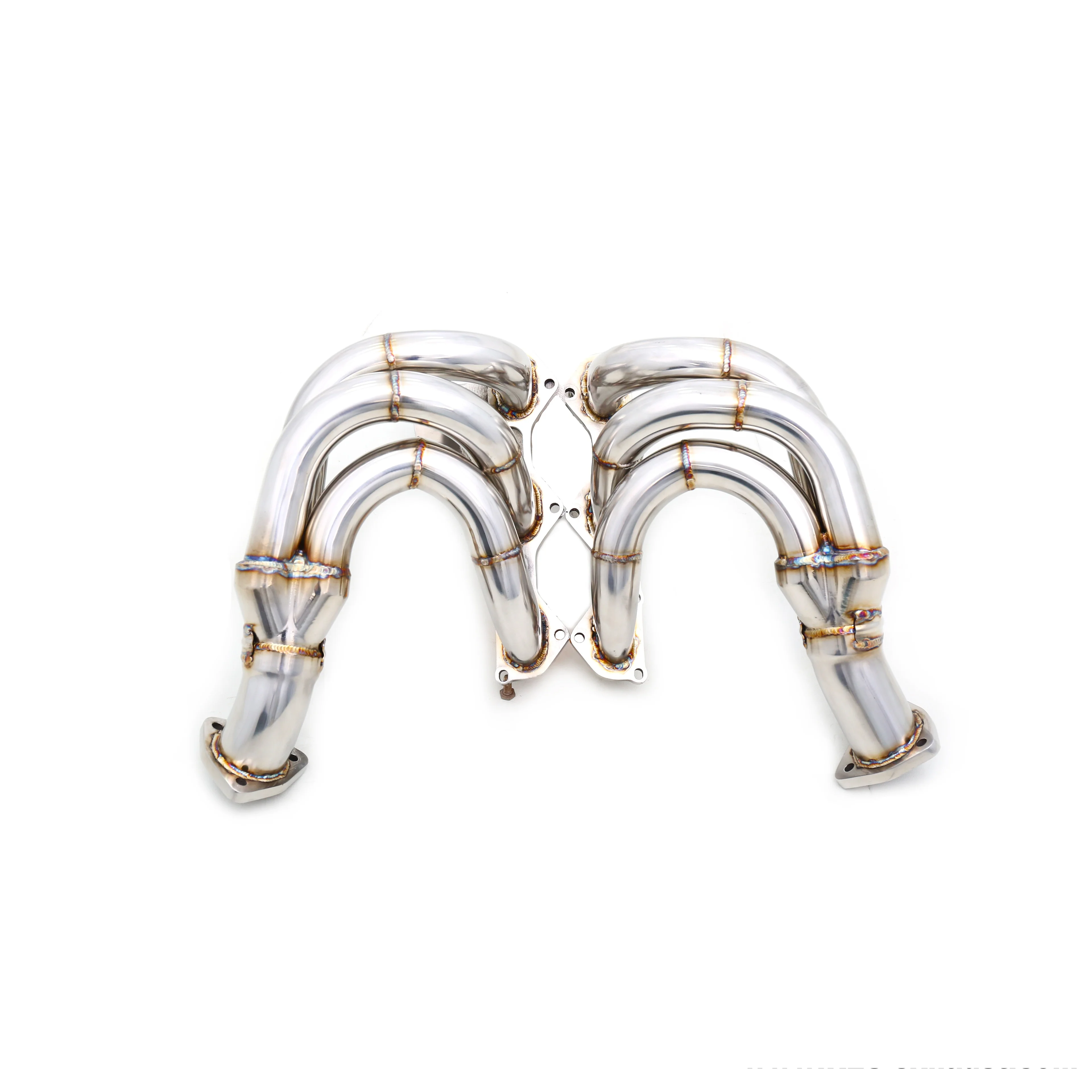 OEM Custom 304 Stainless Steel Catless Decat Manifold Headers Designed for 718 GT4 RS 4.0 718 Cayman 718 Exhaust Pipes