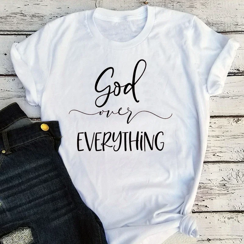 

God Shirt Christian Tshirt Religious Tops Harajuku God Tee Faith Shirt Jesus Tops Vintage Religion Tee Inspirational m