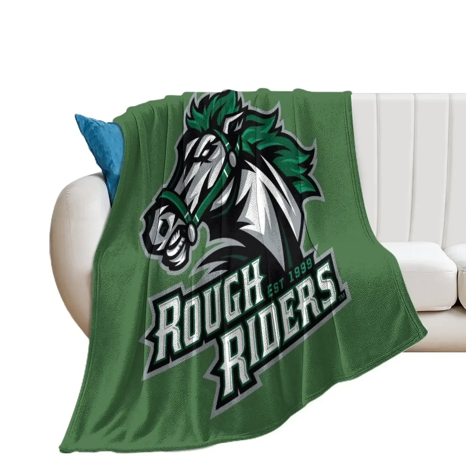 

Cedar Rapids RoughRiders Throw Blanket Sofa Camping Blankets